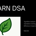 Understanding Algorithm Efficiency: Why We Count Operations Instead of Time